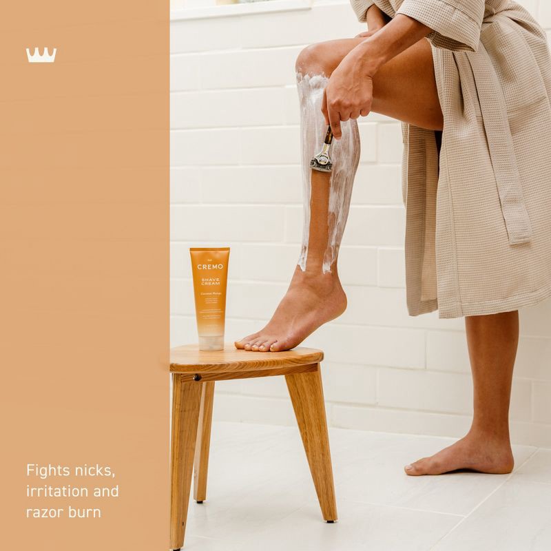 slide 4 of 11, Cremo Coconut Mango Shave Cream - 6 fl oz, 6 fl oz