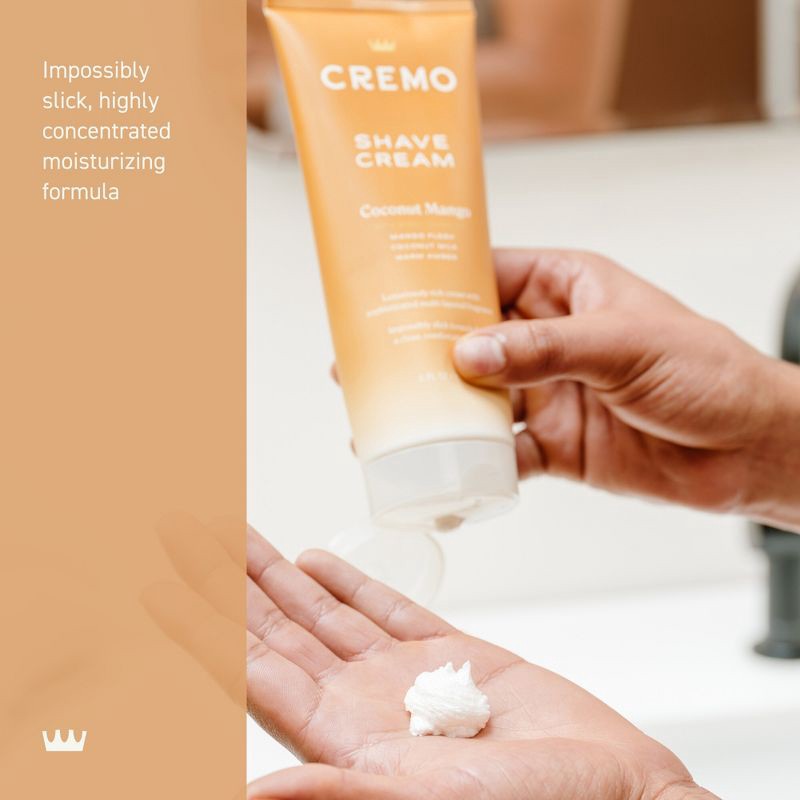 slide 5 of 11, Cremo Coconut Mango Shave Cream - 6 fl oz, 6 fl oz