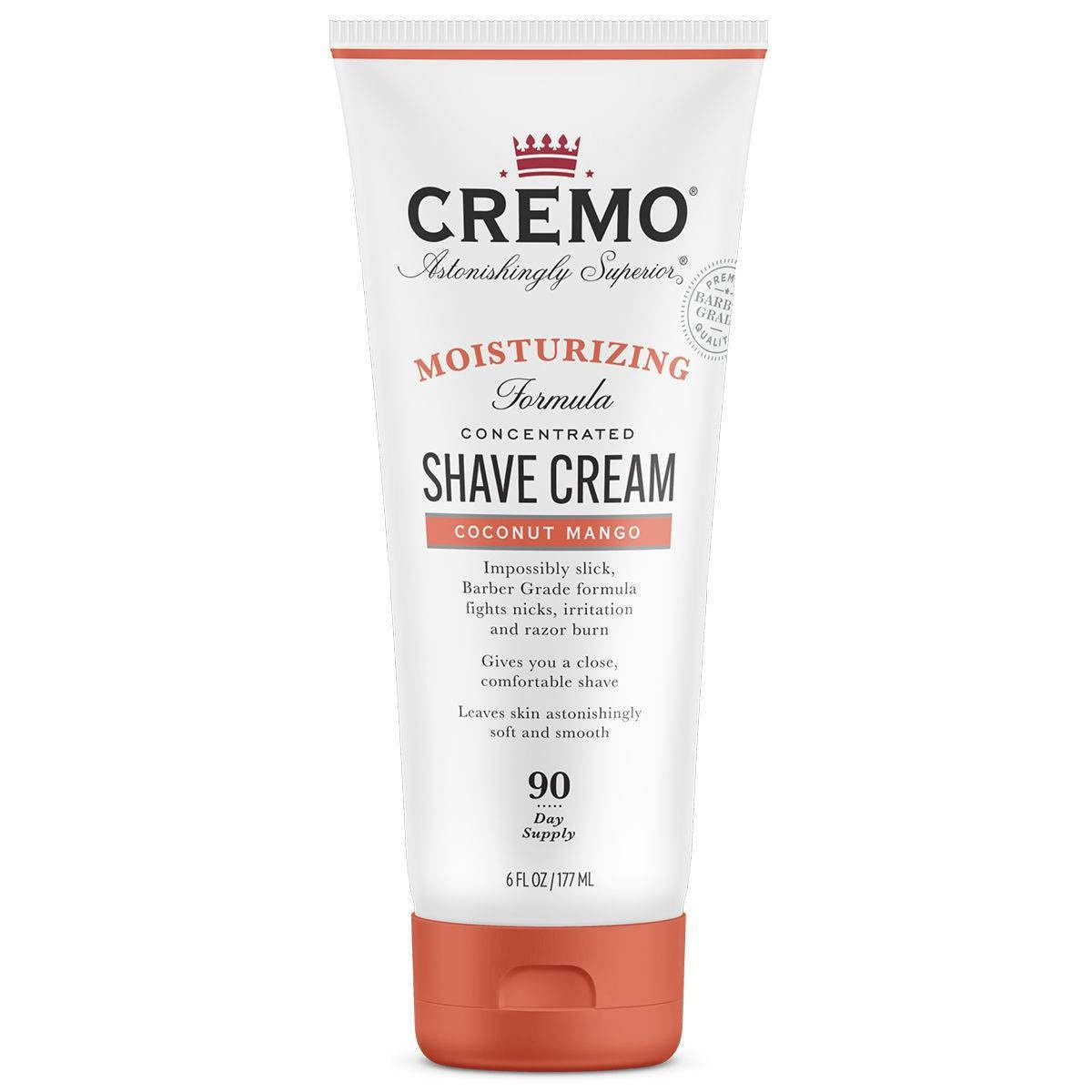 slide 1 of 5, Cremo Coconut Mango Moisturizing Shave Cream - 6oz, 6 oz