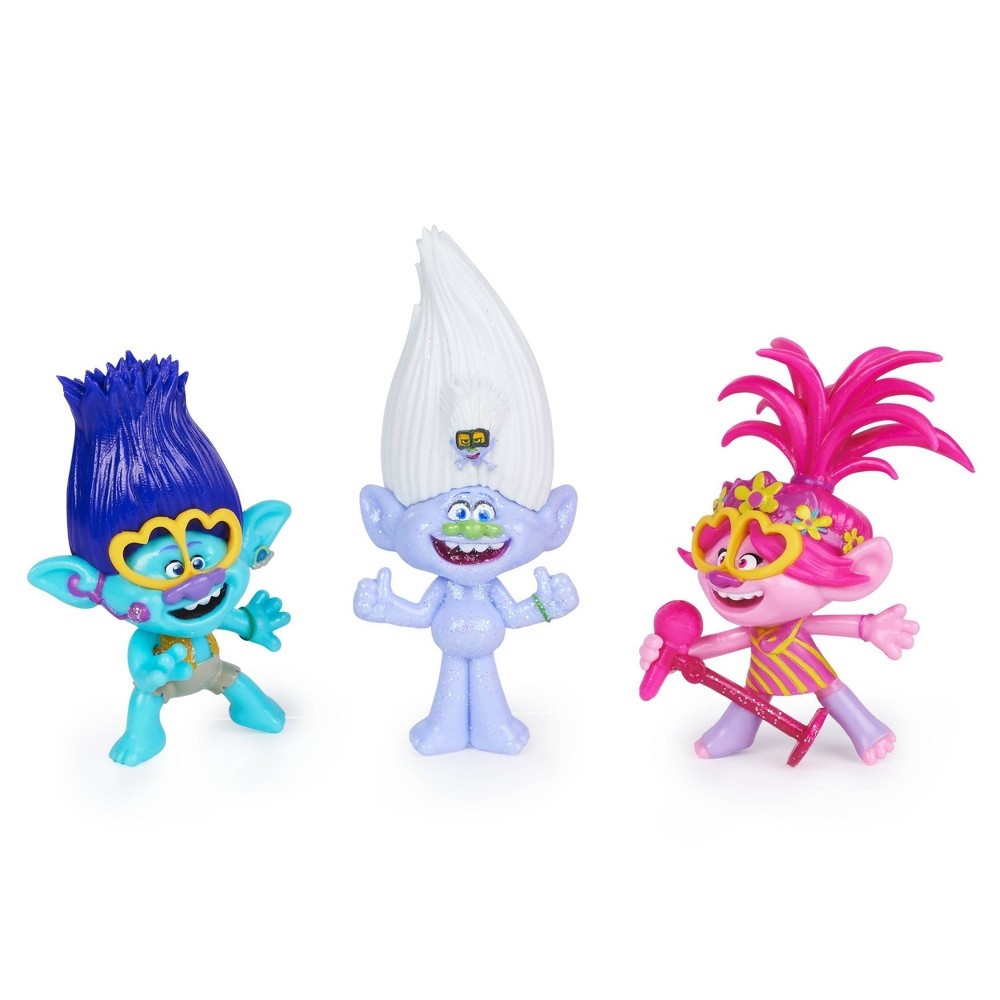 slide 4 of 5, Swimways DreamWorks Trolls Dive Characters (3pk), 3 ct