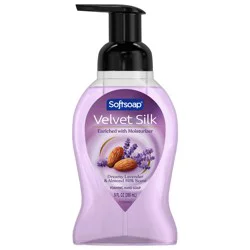Softsoap Velvet Silk Lavender & Almond Milk Liquid Hand Wash 9 Fl Oz - 9 Fz