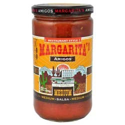 Margarita's Amigos Medium Restaurant Style Salsa 24oz