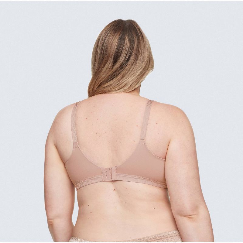 slide 3 of 6, Simply Perfect by Warner's Women's SuperSoft Wirefree Bra RM1691T - Roasted Almond 38D, 1 ct