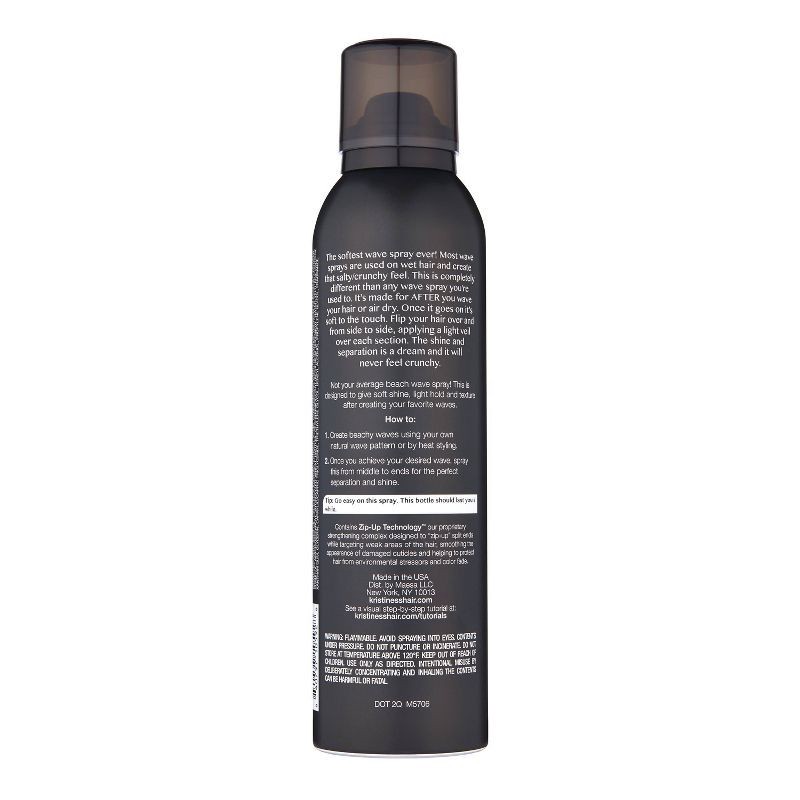 slide 2 of 5, Kristin Ess Soft Shine Beach Wave Hair Spray for Soft Texture + Shine, Non-Drying Wavy Hair Product - 6.7 oz, 6.7 oz