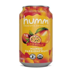 Humm Kombucha Humm Mango Passionfruit Probiotic Kombucha - 12 fl oz