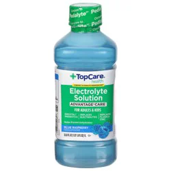 TopCare Health Advantage Care Blue Raspberry Electrolyte Solution 33.8 fl oz