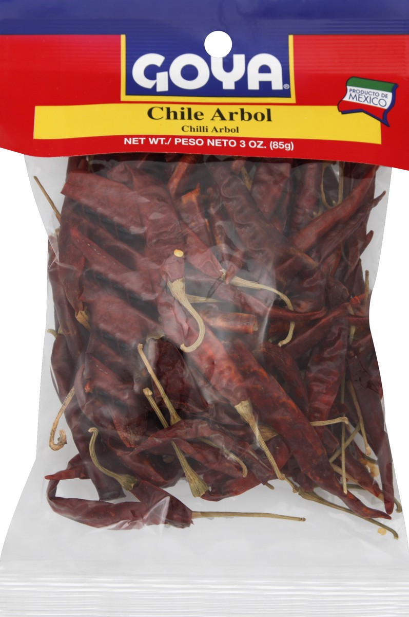 slide 2 of 3, Goya Chile Arbol 3 oz, 3 oz