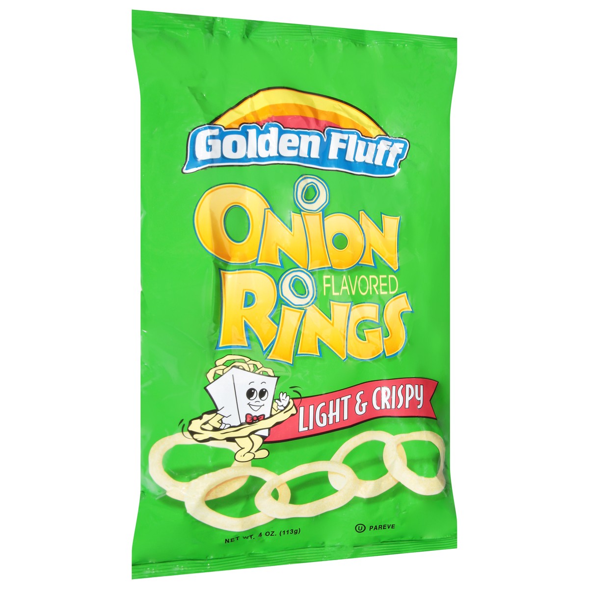slide 5 of 9, Golden Fluff Onion Rings, 4 oz