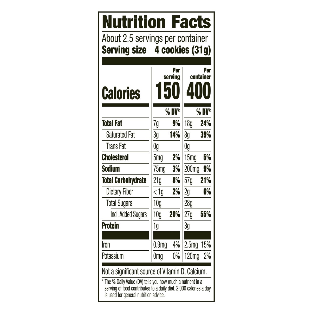 slide 10 of 14, Pillsbury Mini Chocolate Chip Soft Baked Cookies, 3 oz, 3 oz