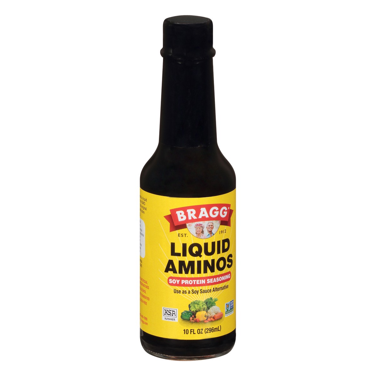 slide 4 of 12, Bragg Liquid Aminos Soy Protein Seasoning, 10 oz