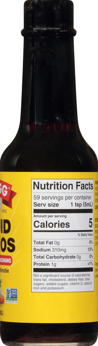 slide 8 of 12, Bragg Liquid Aminos Soy Protein Seasoning, 10 oz