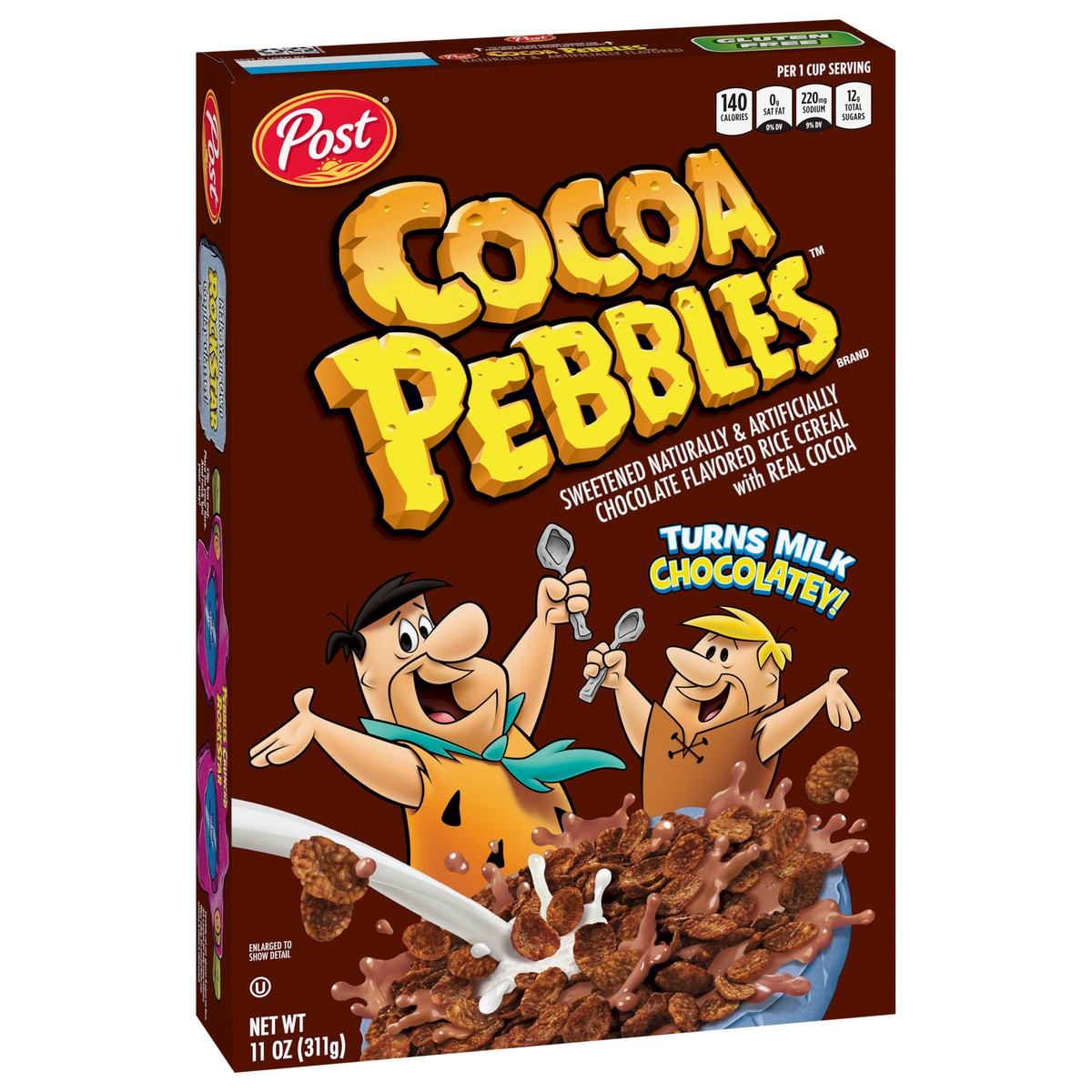 slide 6 of 9, Post Cocoa PEBBLES Cereal, 11 OZ Box, 11 oz