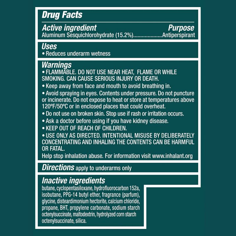 slide 10 of 10, Degree Men's Ultraclear Black + White Fresh 72-Hour Antiperspirant & Deodorant Dry Spray - 3.8oz, 3.8 oz