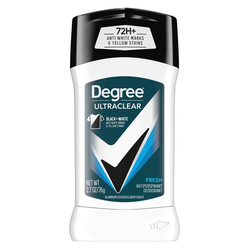 slide 2 of 8, Degree Men Ultraclear Black + White Fresh 72-Hour Antiperspirant & Deodorant - 2.7oz, 2.7 oz