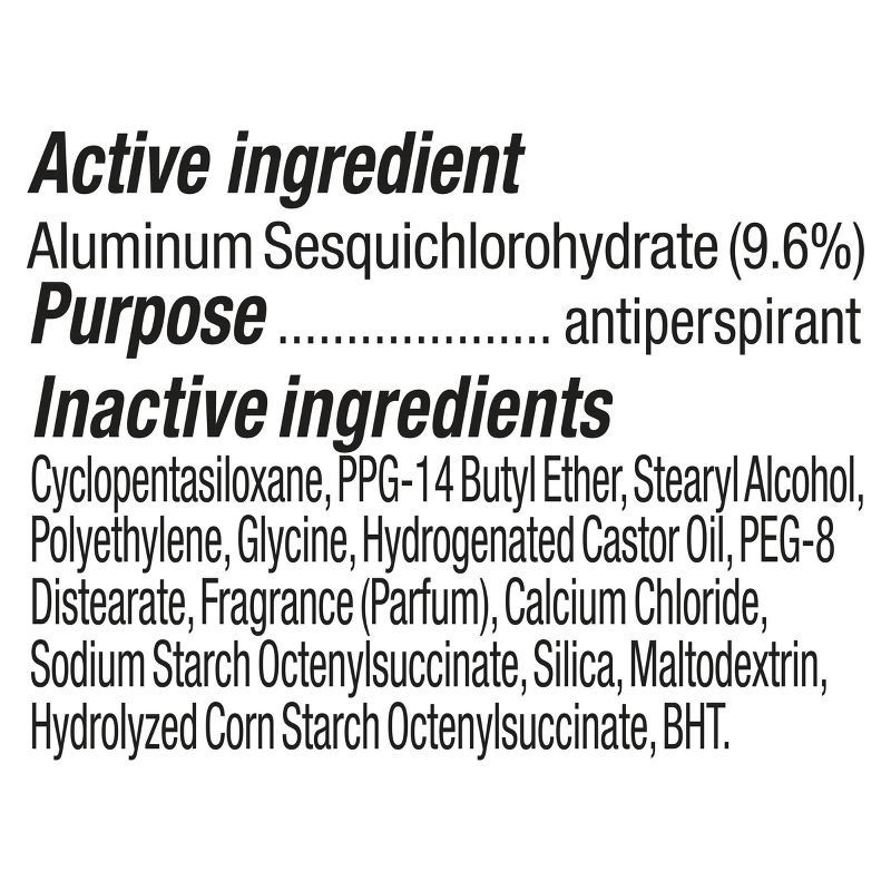 slide 6 of 7, Degree Men Ultraclear Black + White Fresh 72-Hour Antiperspirant & Deodorant - 2.7oz, 2.7 oz