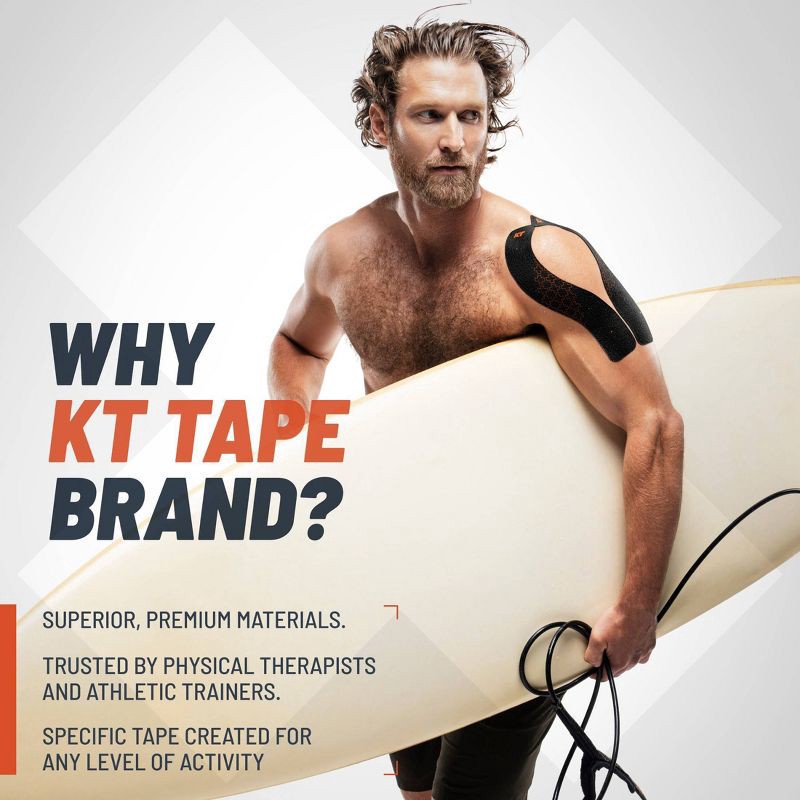 slide 6 of 7, KT TAPE PRO Extreme 20 Pre-Cut Strips: Arthritis, Muscle & Joint Support, 1 ct