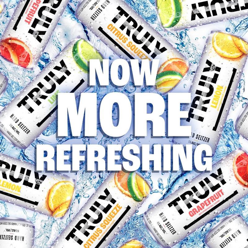slide 7 of 13, Truly Spiked & Sparkling Truly Hard Seltzer Citrus Mix Pack - 12pk/12 fl oz Slim Cans, 12 ct; 12 fl oz