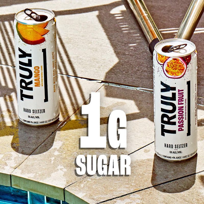 slide 11 of 13, Truly Spiked & Sparkling Truly Hard Seltzer Citrus Mix Pack - 12pk/12 fl oz Slim Cans, 12 ct; 12 fl oz