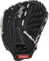 slide 3 of 5, RAWLINGS RSB Adult Slowpitch Softball Glove, 14 inch, Right Hand Throw, 1 ct