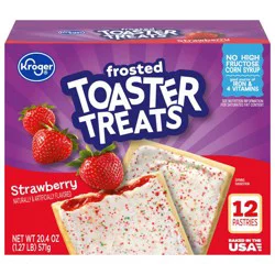 Kroger Strawberry Frosted Toaster Treats - 12 ct