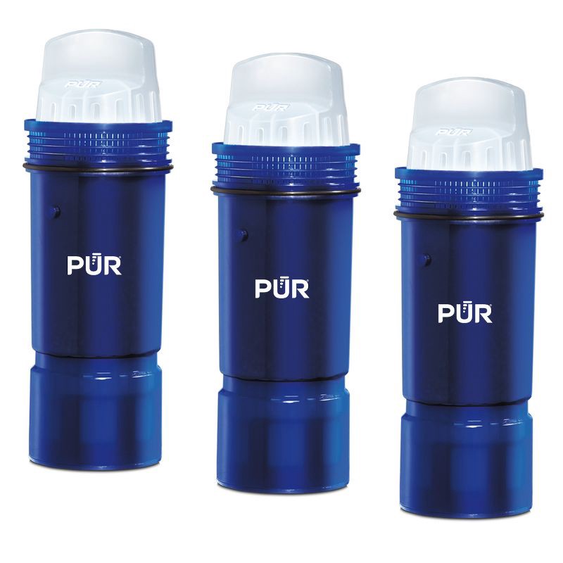 slide 11 of 11, PUR Filtration PUR PLUS Water Pitcher Replacement Filter - 3pk - PPF951K3: Reduces Odors, Filters Chlorine & Mercury, Blue, 3 ct