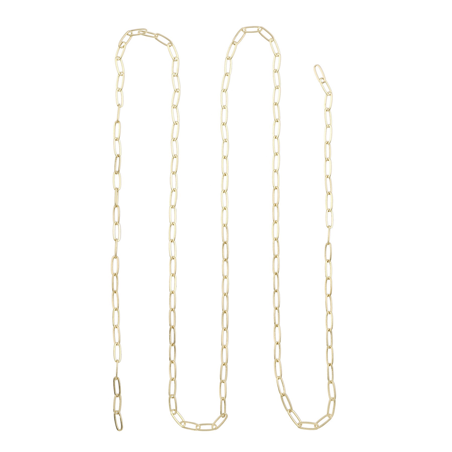 slide 2 of 2, 36" Paperclip Necklace Chain By Bead Landing, 36 in
