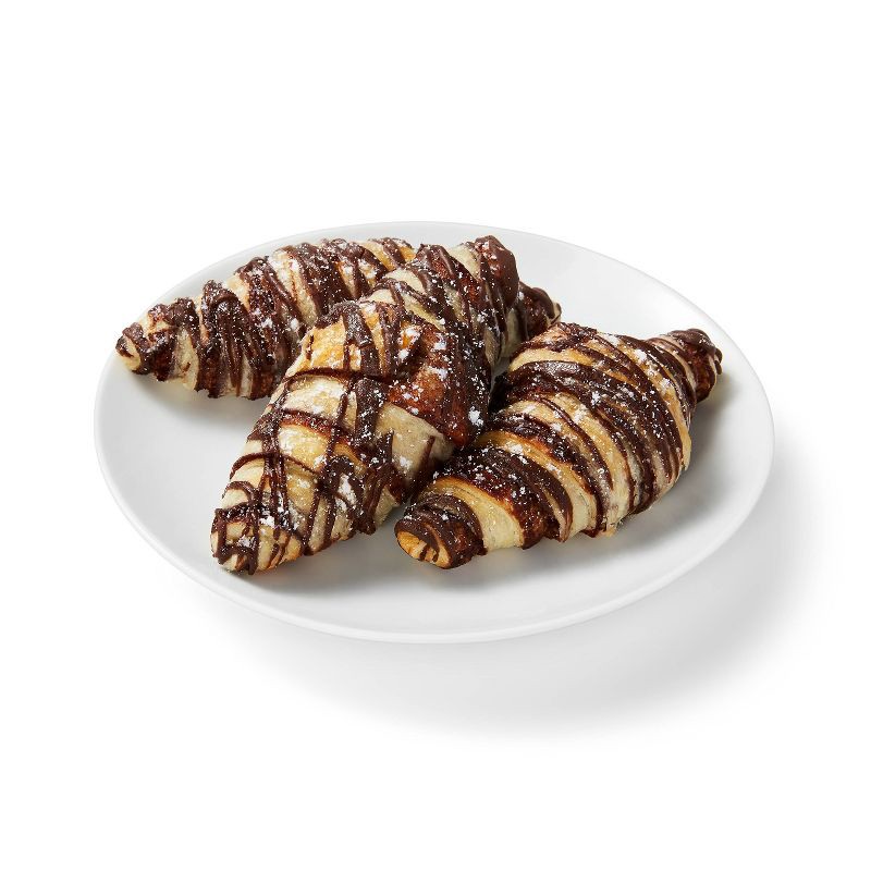 slide 2 of 3, Chocolate Petite Croissants - 4.5oz/6ct - Favorite Day™, 6 ct; 4.5 oz