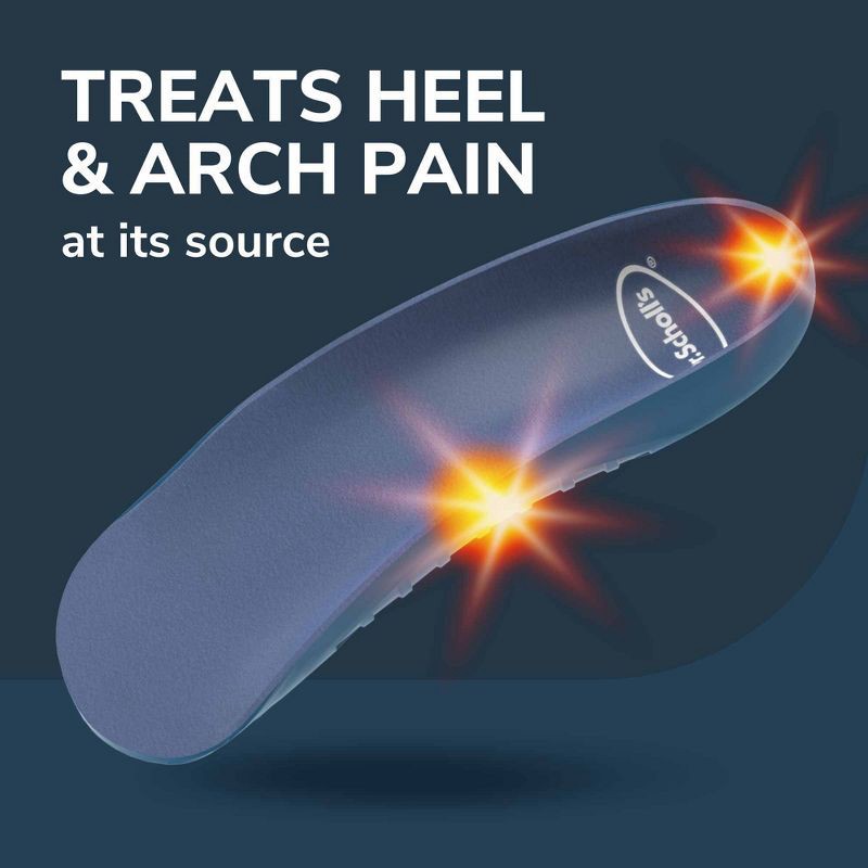 slide 4 of 9, Dr. Scholl's Pain Relief Orthotics Insert For Heel Pain For Women - Size 6-10, 1 ct