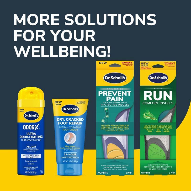 slide 8 of 9, Dr. Scholl's Pain Relief Orthotics Insert For Heel Pain For Women - Size 6-10, 1 ct