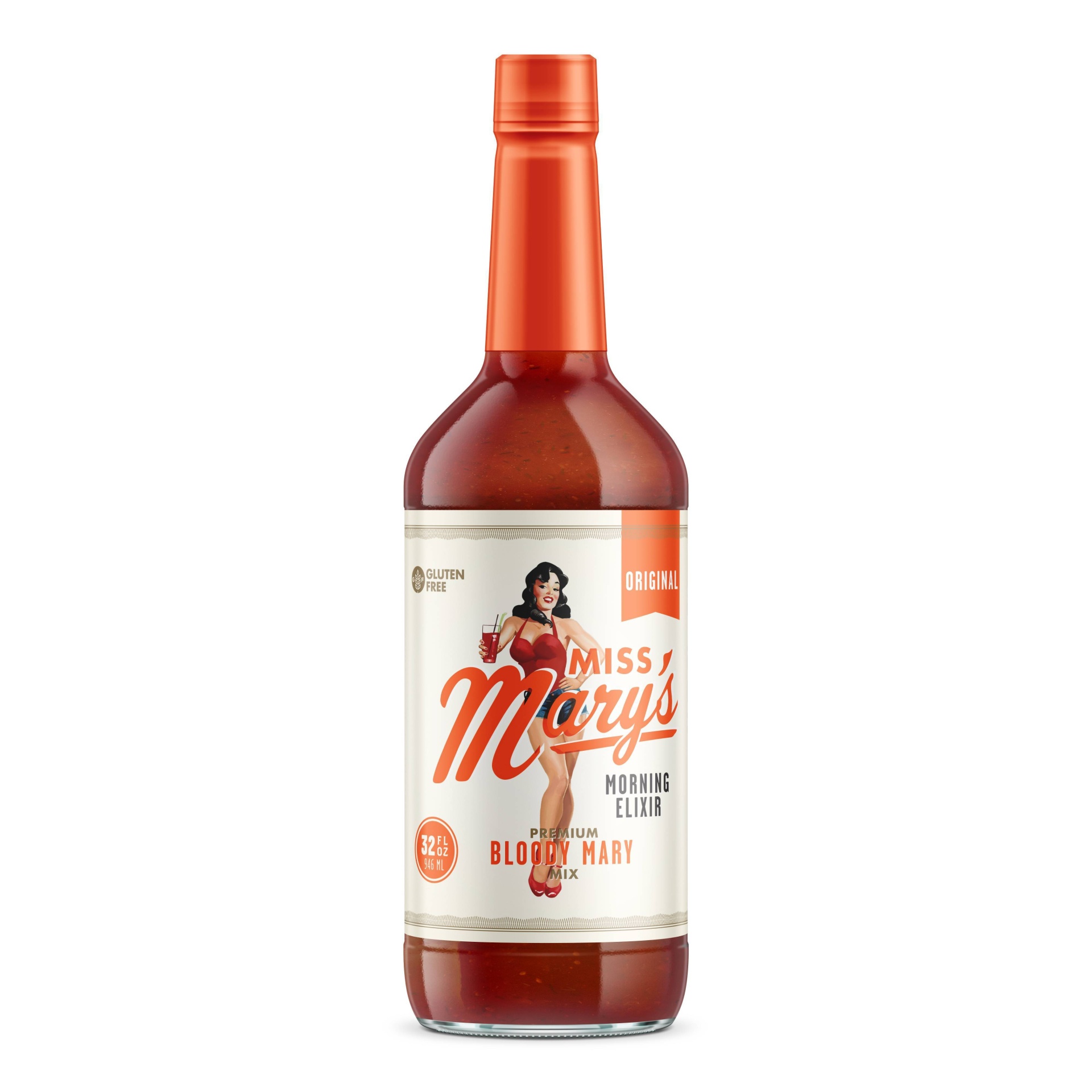 slide 1 of 5, Miss Mary's Original Bloody Mary Mix Bottle, 32 fl oz