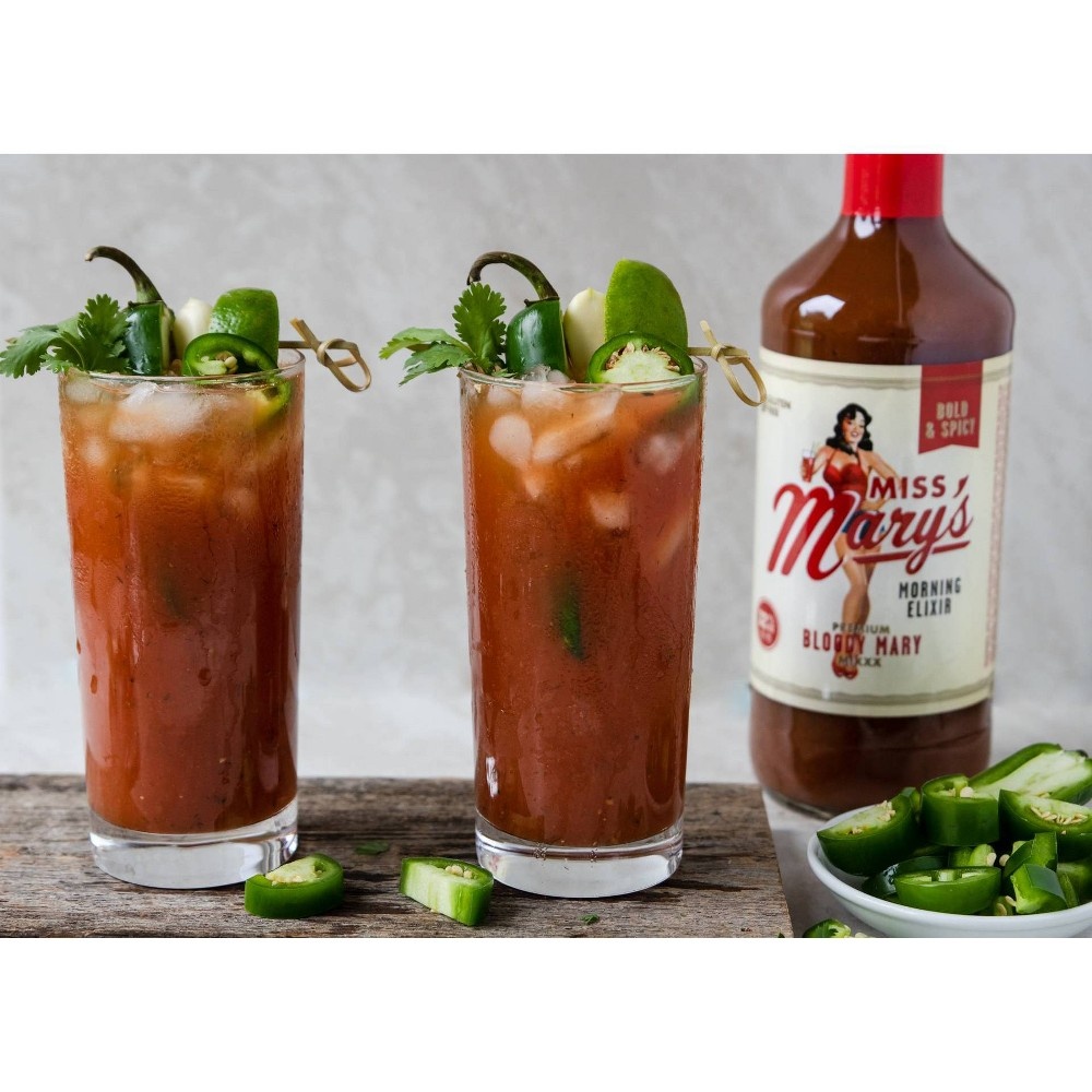 slide 3 of 4, Miss Mary's Bold & Spicy Bloody Mary Mix - 32 fl oz Bottle, 32 fl oz