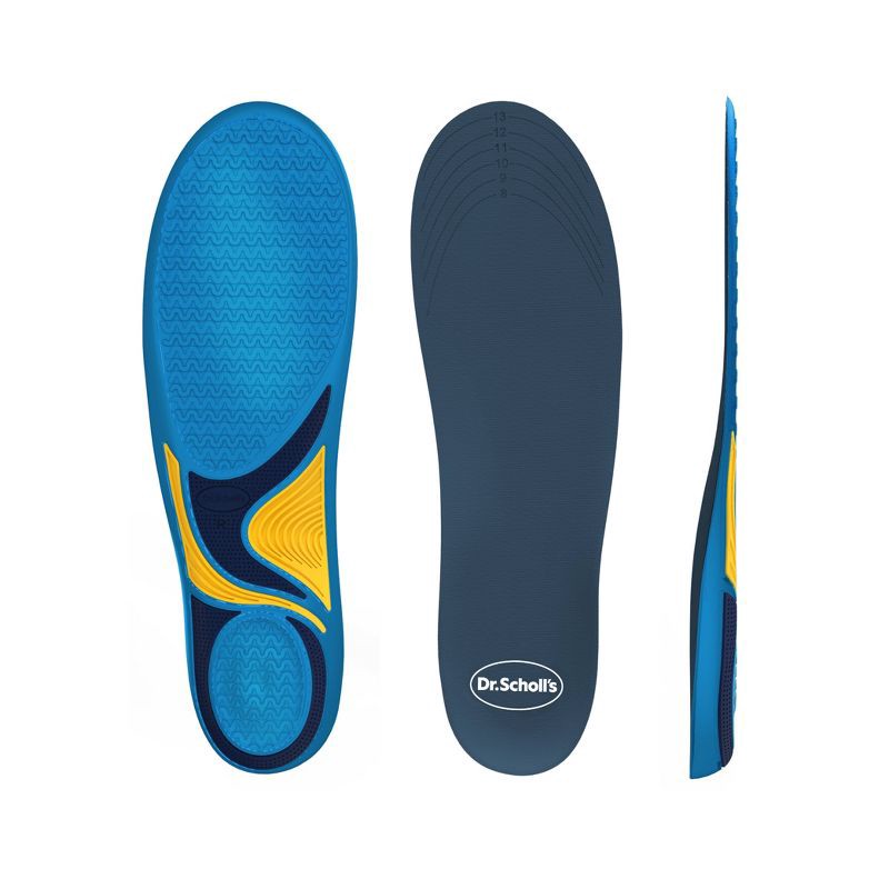 slide 4 of 11, Dr. Scholl's Energizing Comfort with Massaging Gel Insert - Men's Shoe Size 8-14 - 1 Pair, 1 ct