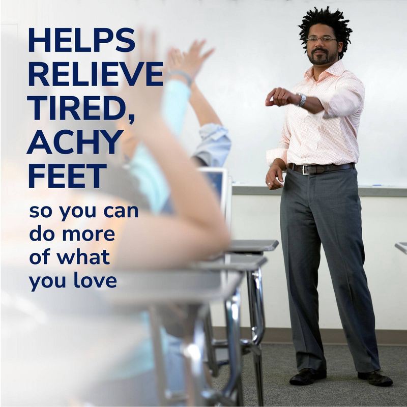 slide 6 of 11, Dr. Scholl's Energizing Comfort with Massaging Gel Insert - Men's Shoe Size 8-14 - 1 Pair, 1 ct