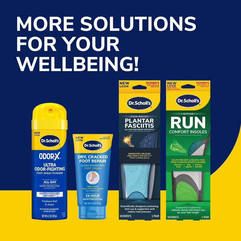 slide 11 of 11, Dr. Scholl's with Massaging Gel Women's Work All-Day Superior Comfort Shoe Insoles - 1 Pair - Size 6-10, 1 ct