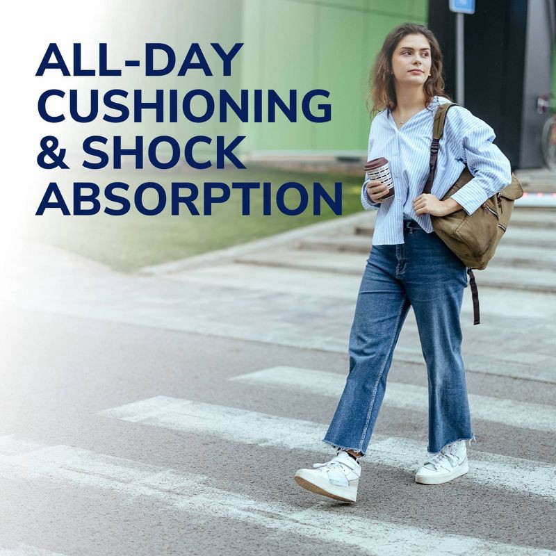 slide 7 of 8, Dr. Scholl's Massaging Gel Advanced Heel Cushions for Women Size 6-10, 1 ct