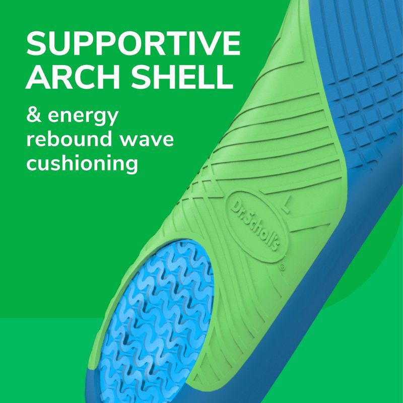 slide 8 of 11, Dr. Scholl's All-Purpose Sport & Fitness Men's Trim to Fit Comfort Shoe Insoles - 1 Pair - Size 8-14, 1 ct