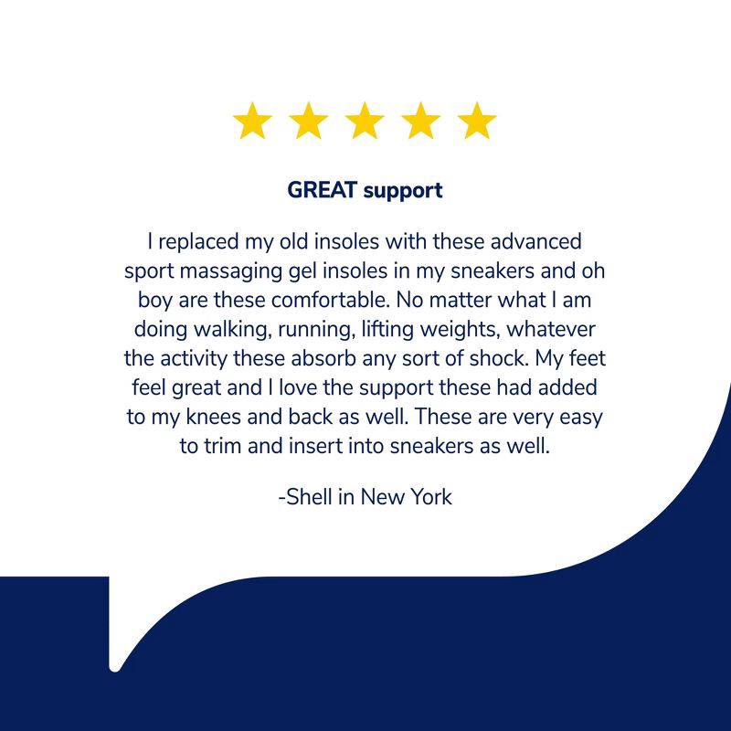 slide 10 of 11, Dr. Scholl's All-Purpose Sport & Fitness Men's Trim to Fit Comfort Shoe Insoles - 1 Pair - Size 8-14, 1 ct