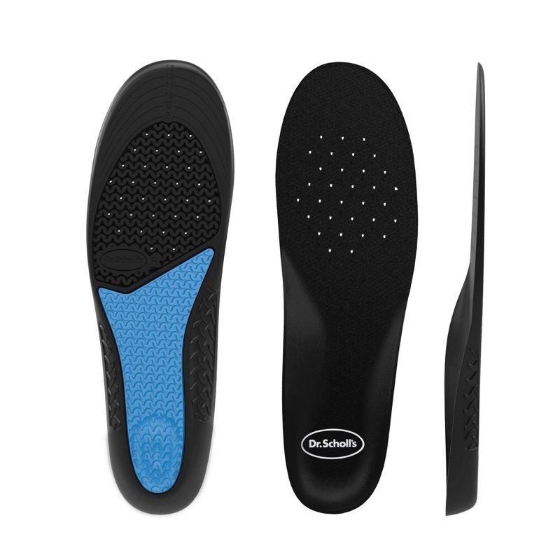 slide 4 of 12, Dr. Scholl's with Massaging Gel Men's Work All-Day Superior Comfort Insoles - 1 pair - Size (8-14), 1 ct