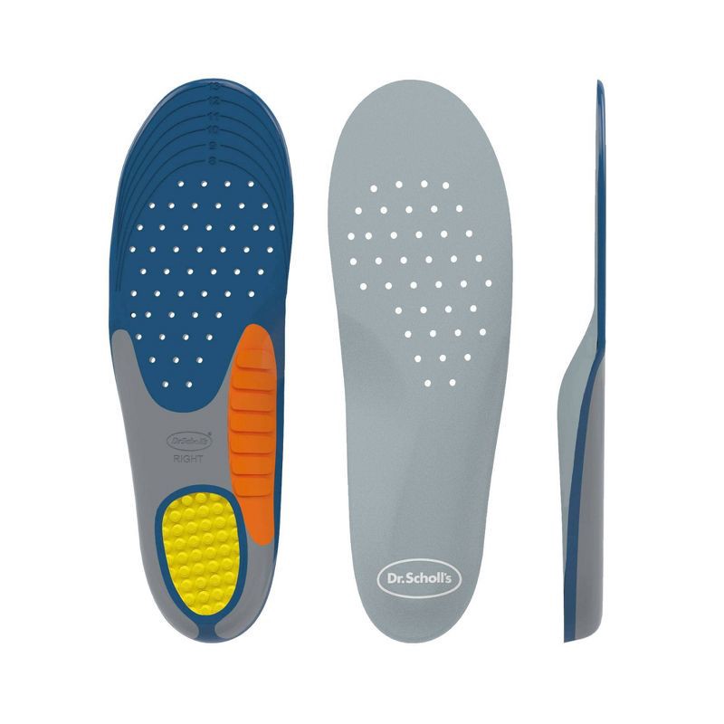 slide 4 of 12, Dr. Scholl's Heavy Duty Support Shoe Insoles for Men - 1 Pair - Size 8-14, 1 ct