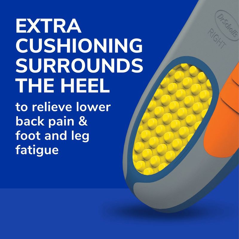 slide 9 of 12, Dr. Scholl's Heavy Duty Support Shoe Insoles for Men - 1 Pair - Size 8-14, 1 ct