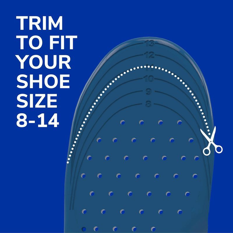 slide 10 of 12, Dr. Scholl's Heavy Duty Support Shoe Insoles for Men - 1 Pair - Size 8-14, 1 ct