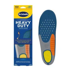 Dr. Scholl's Heavy Duty Support Shoe Insoles for Men - 1 Pair - Size 8-14