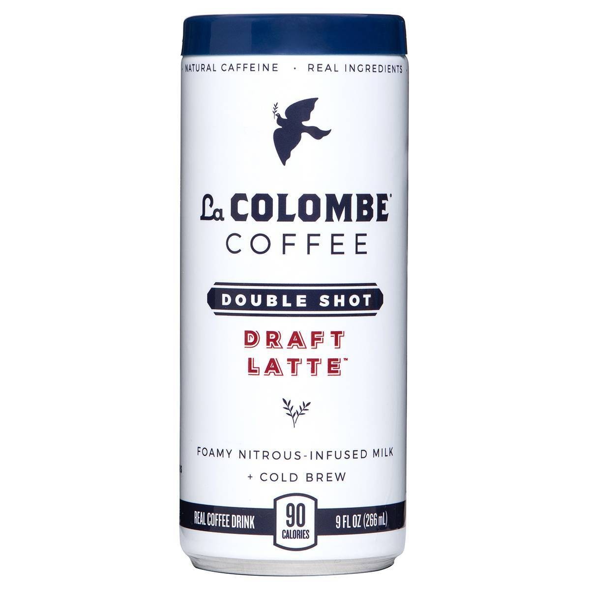 slide 1 of 3, La Colombe Double Shot Draft Latte, 9 fl oz