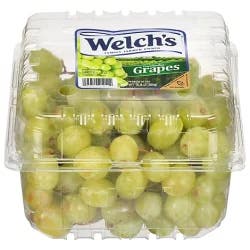 Grapes Green Seedless Clamshell Prepacked - 2 Lb