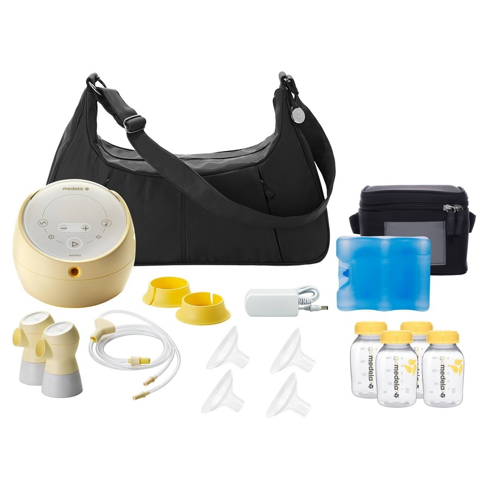 slide 7 of 8, Medela Sonata Smart Hospital Performance Breast Pump with PersonalFit Flex Breast Shields, 1 ct