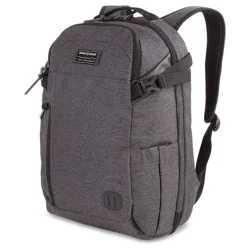 SWISSGEAR Getaway Weekend Laptop 18" Backpack - Heather Gray