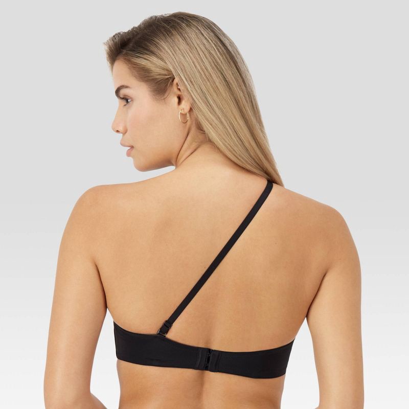 slide 5 of 7, Maidenform Self Expressions Women's Stay Put Detachable Bra SE6990 - Black 40D: Backless Convertible Underwire, 1 ct