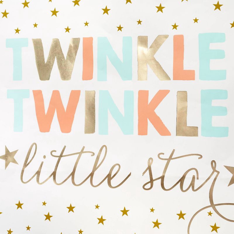 slide 3 of 3, Medium 'Twinkle Twinkle Little Star' Baby Shower Gift Bag - Spritz™, 1 ct