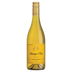 Menage a Trois Ménage Trois Gold Chardonnay White Wine - 750ml Bottle