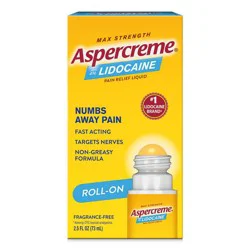 Aspercreme Lidocaine with No Mess Applicator - 2.5 fl oz